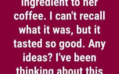 Grandma’s Coffee