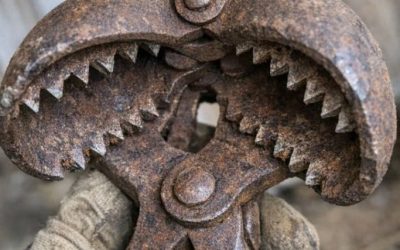 Found in a Barn Cleanup: A Heavy Iron Tool With Jagged Teeth
