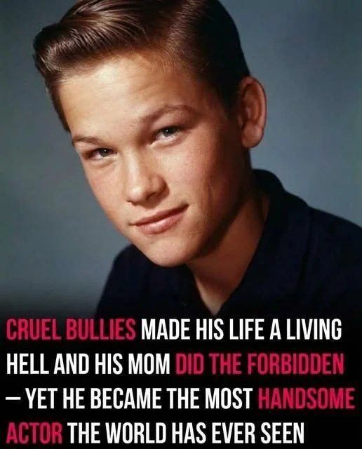 This handsome young man was born in 1952. But cruel bullies nearly broke him. His sister died tragically. He battled alcoholism. And all the while, he was rising to become a Hollywood icon. So who is he? 🤔 Name and story are in the comments: