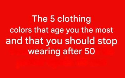 5 colors to avoid after 50: they can dull your glow