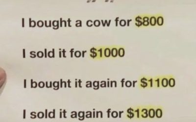 Cow Math Puzzle Challenge: Test Your Logic Skills