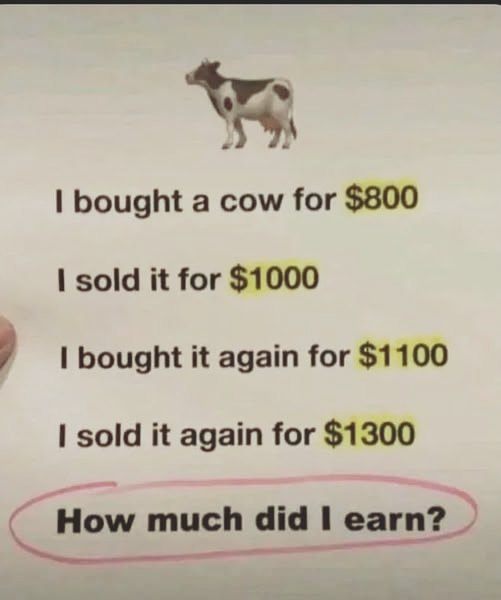 Cow Math Puzzle Challenge: Test Your Logic Skills