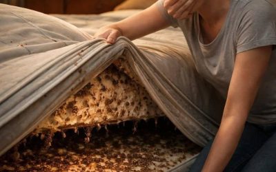 For three months, my husband’s side of the bed smelled like something was rotting… and when I finally opened it up, the truth shattered everything.