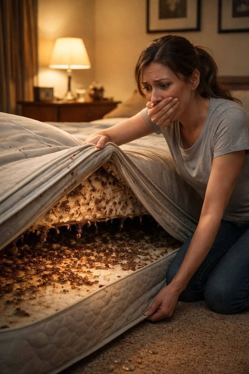 For three months, my husband’s side of the bed smelled like something was rotting… and when I finally opened it up, the truth shattered everything.