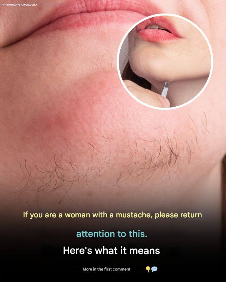 A woman’s chin hair is a sign of…See more