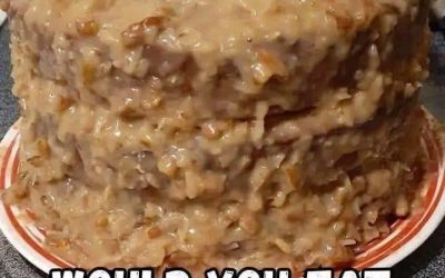 Old-School German Chocolate Cake