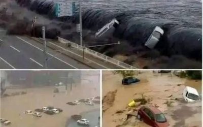 Reports here, unbelievable earthquake with large magnitude tsunami warning just
