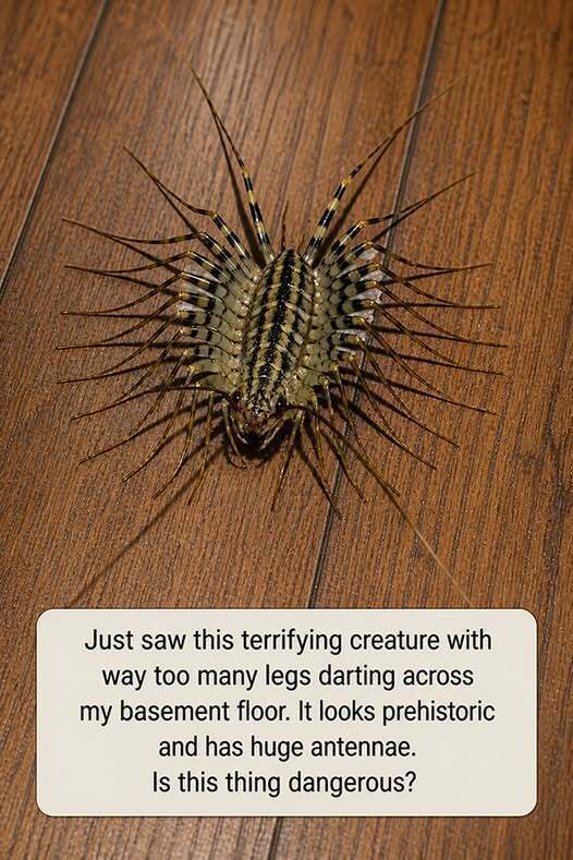 I just saw a nightmare with too many legs