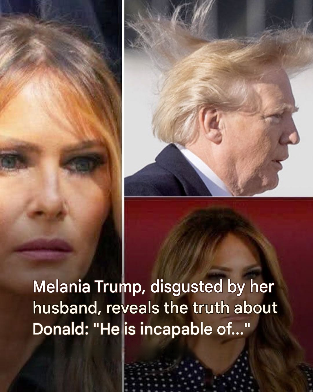Melania Trump in a bikini: this shocking request from her husband Donald
