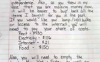 Mom Leaves a Note on Her “Disrespectful” Son’s Door—Now It’s Going Viral