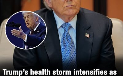 Donald Trump due at military hospital today for mysterious third medical visit in 13 months