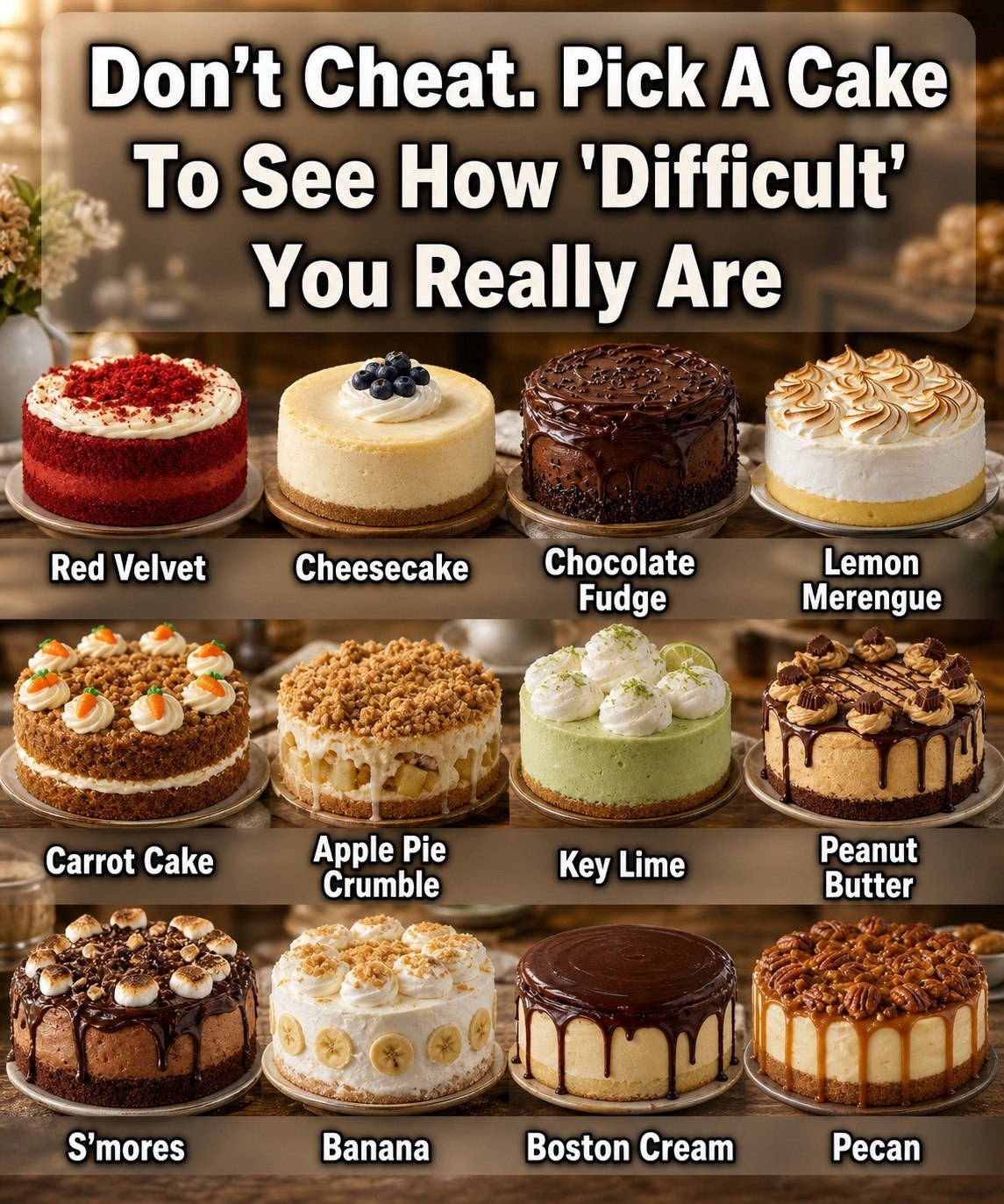 What Your Favorite Cake Reveals About Your Personality (and Why “Difficult” Might Just Mean Delightfully Unique)