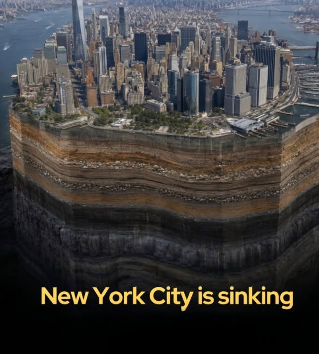 New York City Is Slowly Sinking Under Its Own Weight, Scientists Warn