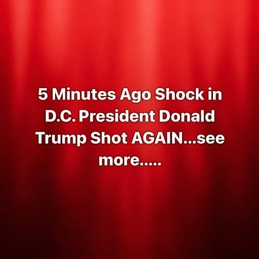 5 min ago shock D.C. president Donald…