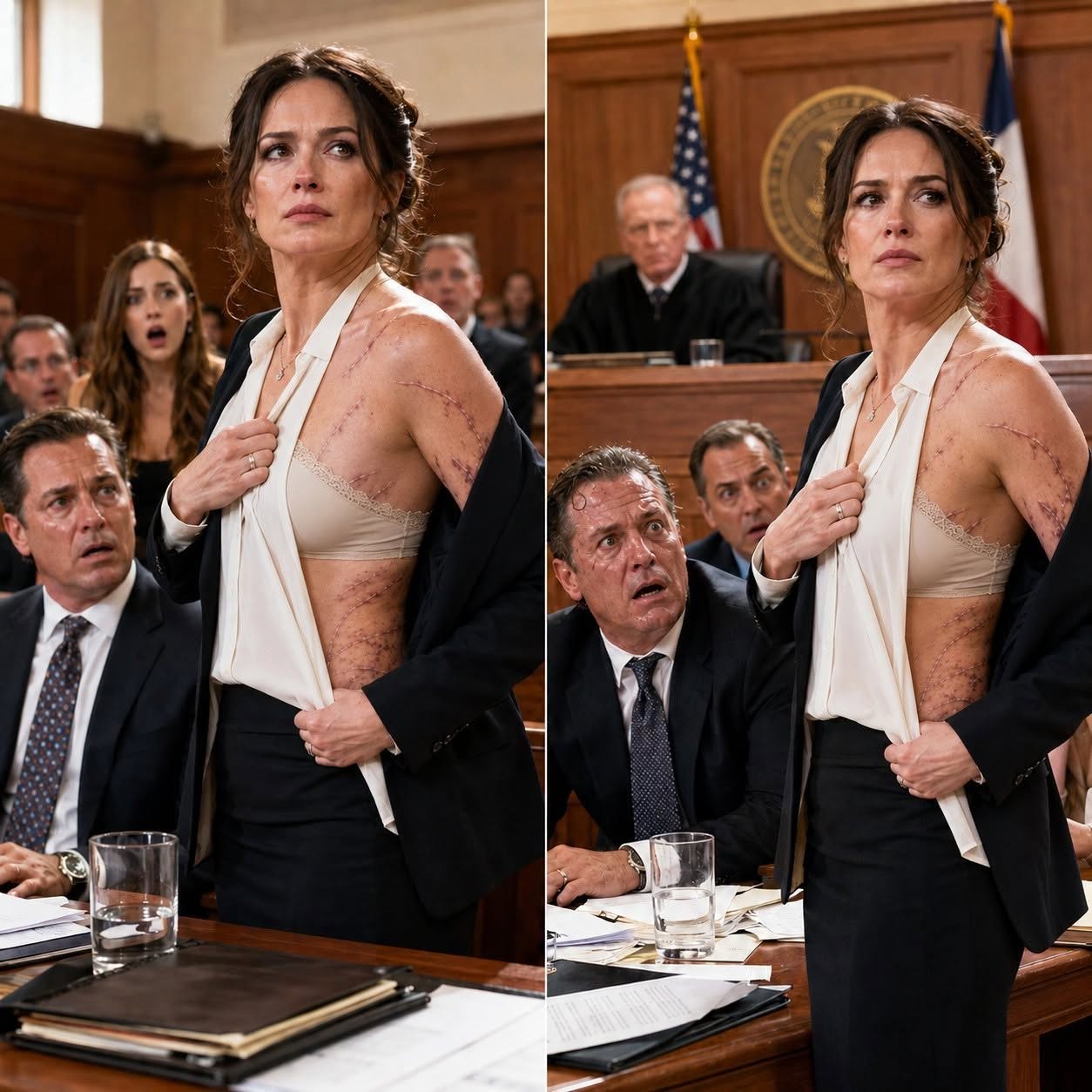 my husband mocked my 20 years working at his restaurant and said, “You were just a pack mule.” I didn’t scream, I just stood up, opened my jacket, and showed him the scars he thought were buried forever.