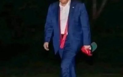 Late-Night Sighting: Trump Spotted With Mysterious Item