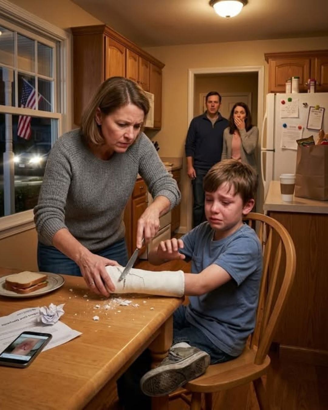The Babysitter Who Broke a Boy’s Cast Uncovered a Terrifying Truth