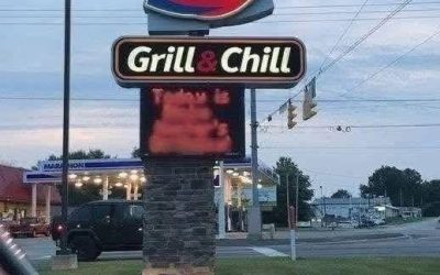 A Dairy Queen restaurant has gotten itself into trouble with this controversial sign. The worst part? The owner refuses to apologize. (The sign can be seen in the first comment.)