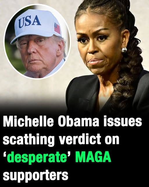 Michelle Obama issues scathing verdict on ‘desperate’ MAGA supporters
