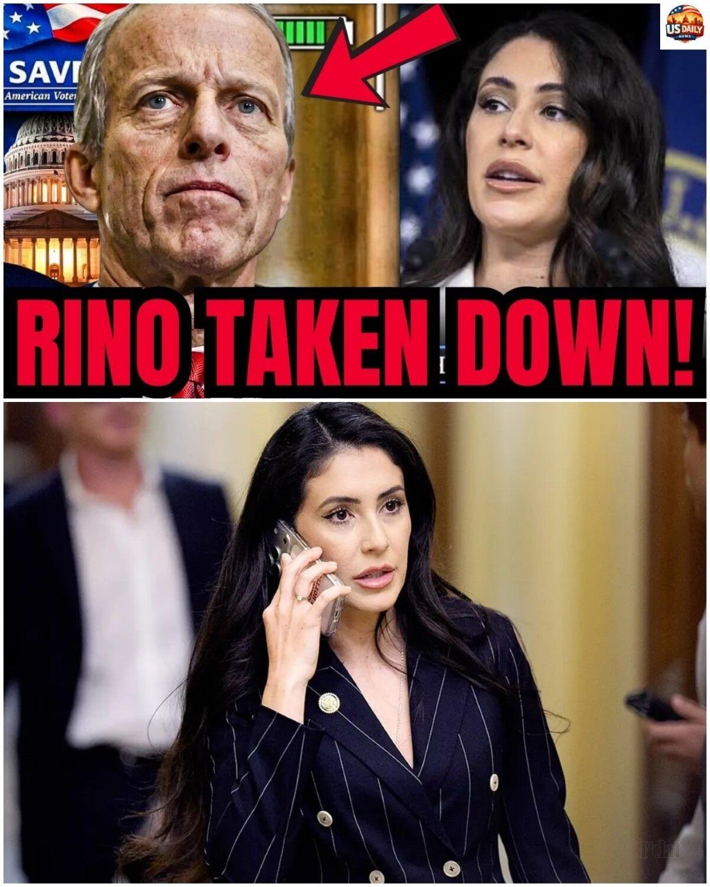 Anna Paulina Luna, John Thune, and the Anatomy of a Viral Political “Takedown” Narrative