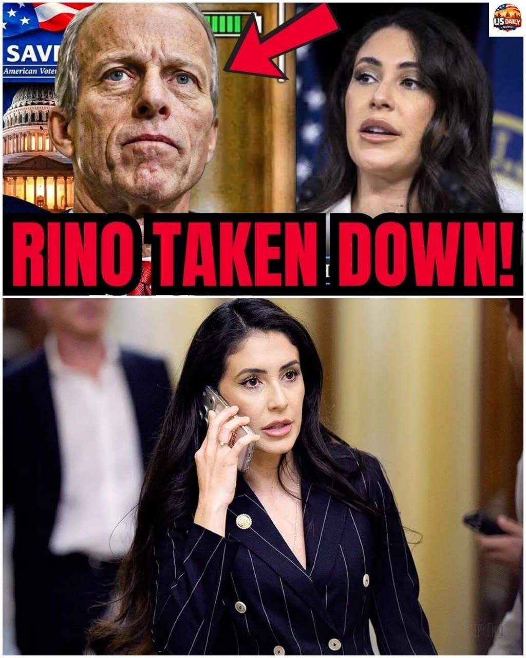 Anna Paulina Luna TAKES DOWN John Thune — He Got Caught Giving (see more…)