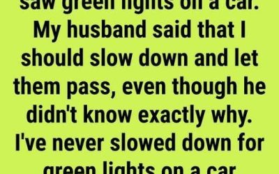 Why Some Medical Transport Vehicles Use Green Warning Lights