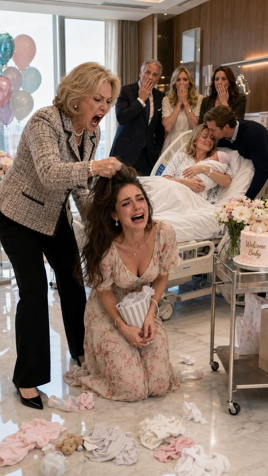 I went to visit my sister’s newborn, only to find my husband secretly kissing her forehead, “Our son will have my last name. Claire is only good for funding our life.” My sister sneered, “Her body can’t give anyone children anyway.” My blood turned to ice. I didn’t burst in. I didn’t shed a single tear. I quietly walked back to my car to prepare an “unforgettable” gift for their new, perfect family…