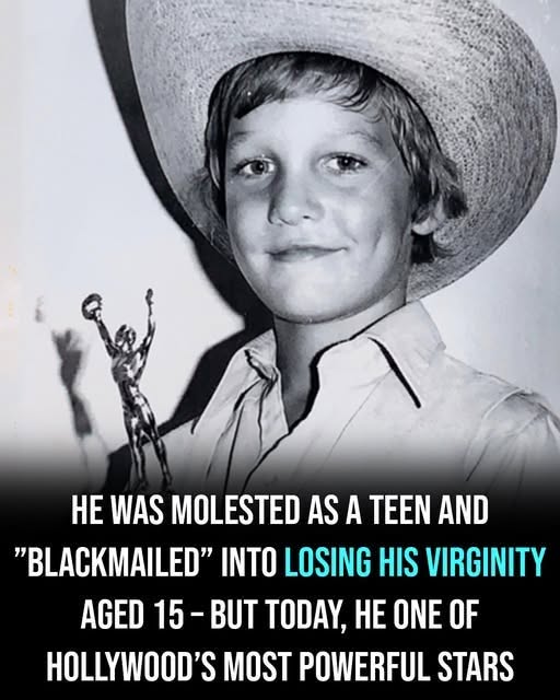 He was ”molested” as a teen and ”blackmailed” into losing his virginity aged 15