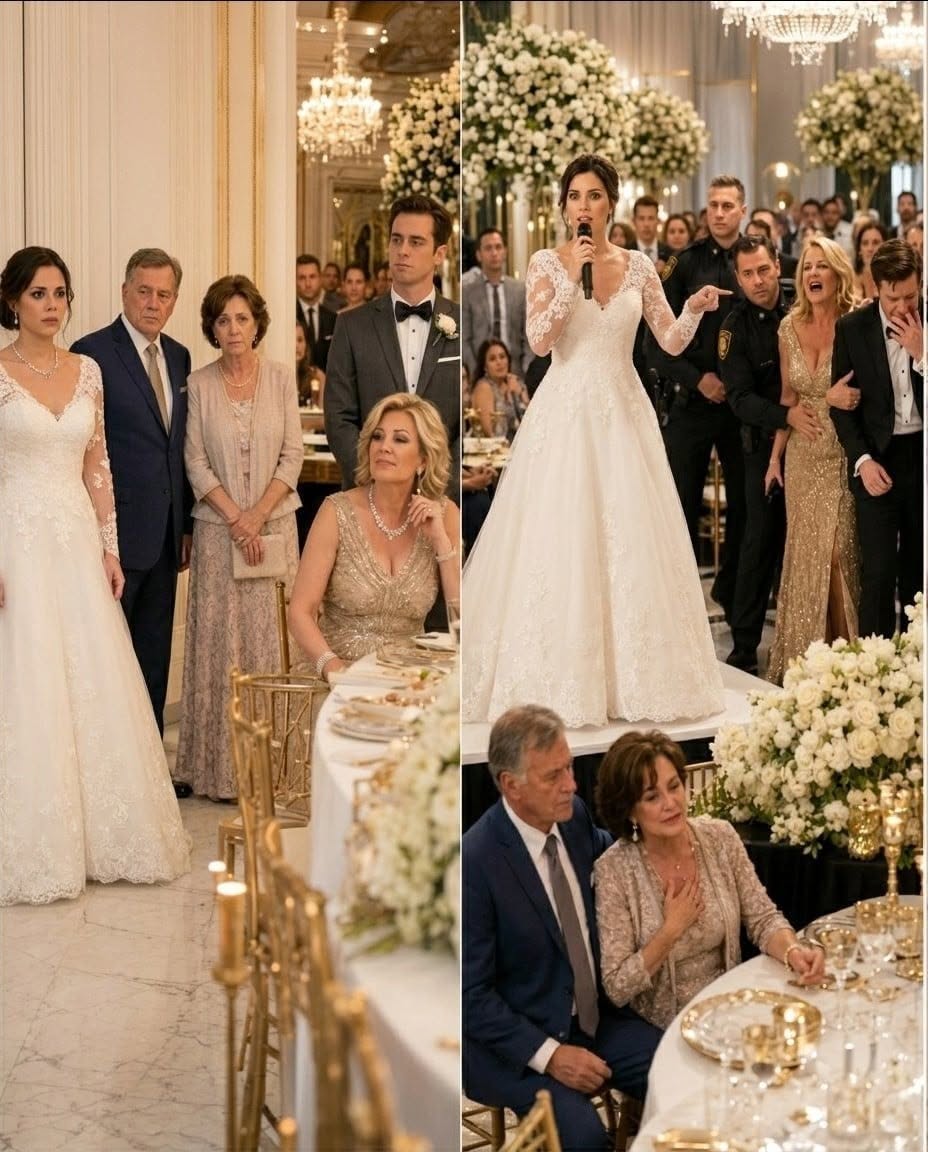 On my wedding day, I found the main table replaced — 9 seats taken by my husband’s family while my parents were left standing.