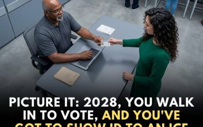 If the goal is to guarantee that zero non citizens influence our elections, shouldn’t we welcome strict federal ID checks at the polling door? Some people are furious about it. Where do you stand?
