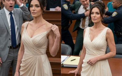 In the divorce courtroom, my husband stood beside his new lover and smirked. “The company, the house, the cars—they’re mine now. You’ll have nothing.” I stayed silent. Then I removed my coat, revealing the proof he never expected anyone to see. The courtroom went completely still. I looked at him and whispered, “This is no longer just a divorce. This is where the truth finally comes out.”
