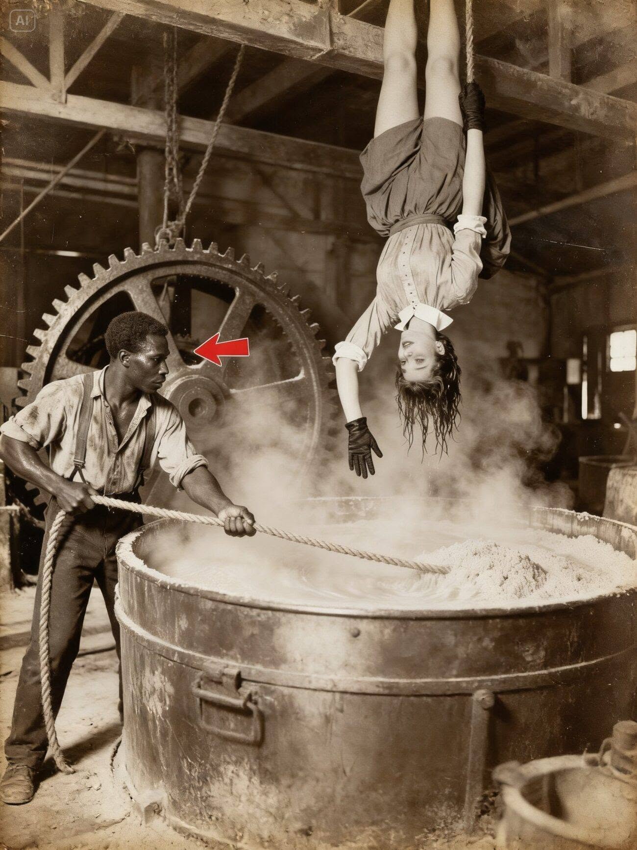 Hollywood has lost another legend 😔 More (1833, Louisiana) The slave who boiled his mistress alive in the sugar vats details