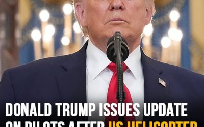 Donald Trump gives update on pilots after US helicopter crashes near Strait of Hormuz