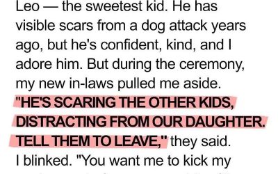 My In-Laws Tried to Ban My Scarred Nephew from Our Wedding — My Wife’s Response Left Them Speechless