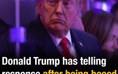 Donald Trump has telling response after being booed during national anthem at Knicks NBA Finals game