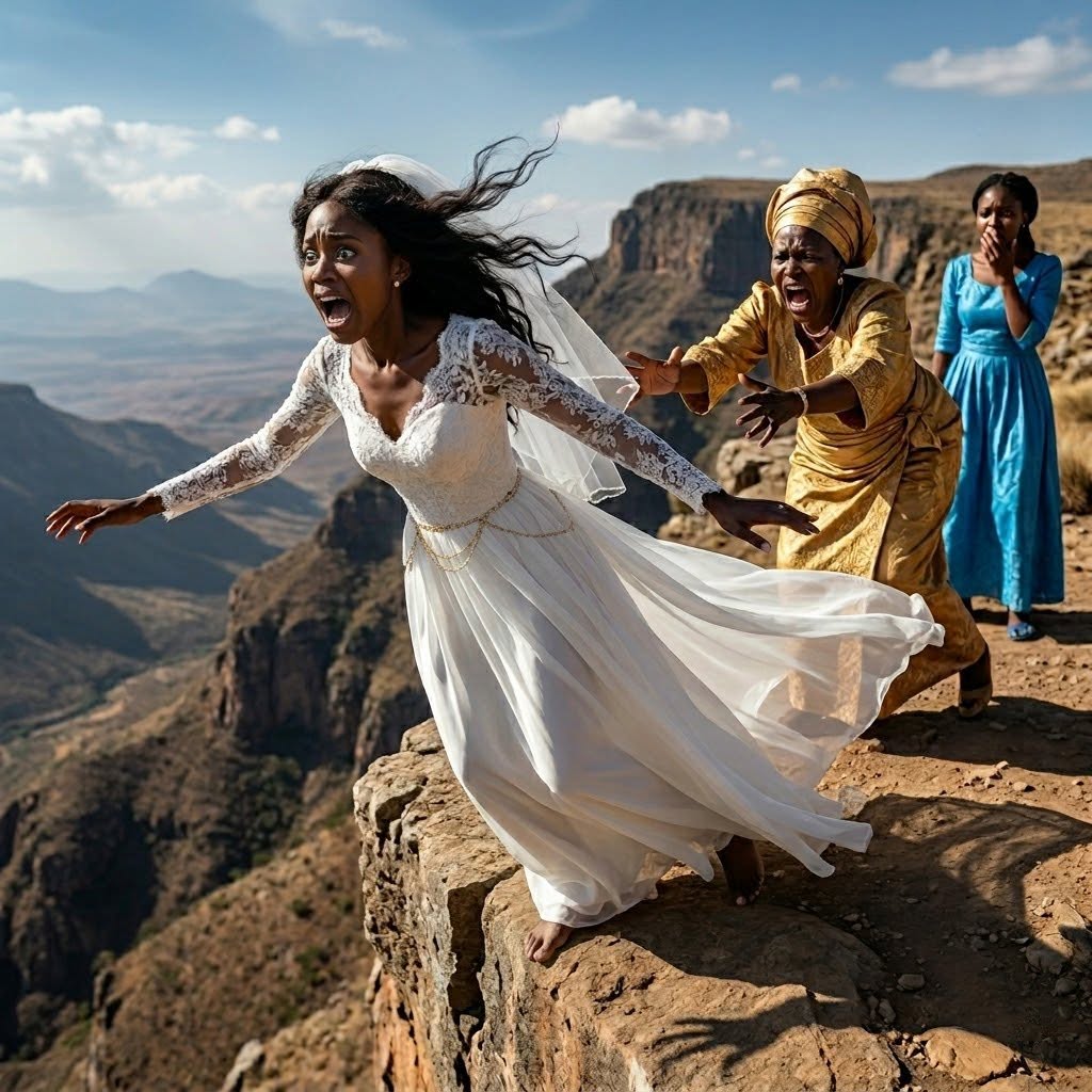 Her Stepmother Took Her to the Mountain on Her Wed…