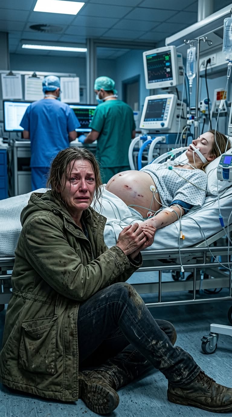 At 5 AM, the police found my 5-month pregnant daughter bleeding out at a freezing bus stop. “Her husband and his mother beat her,” the doctor whispered. “She and the baby won’t survive the night.” My heart completely stopped. Her arrogant, wealthy husband thought he could commit murder and get away with it. He didn’t know about my past. I didn’t cry. I made one phone call to the men I used to work with. His entire mansion was about to become a graveyard. sbl