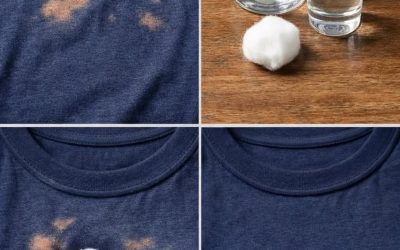 Bleach stains on your clothes? No need to throw them away: here’s the solution………….see more