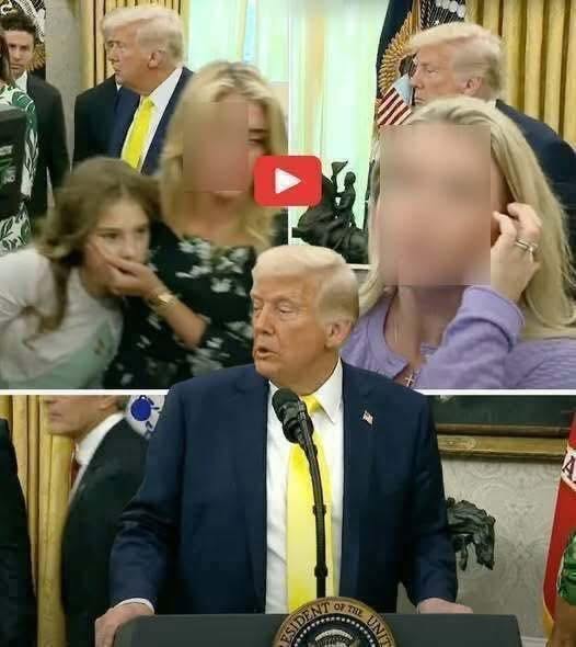 President Trump has to stop live speech as he rushed from podium after ‘medical emergency’