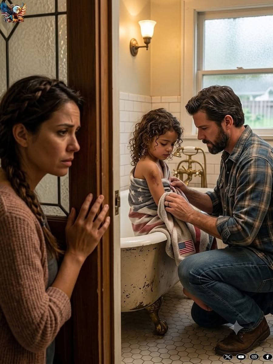 My daughter had always gone strangely quiet whenever her stepfather bathed her… I told myself it was nothing—until the day I came home earlier than usual. What I saw in that moment didn’t just raise questions… it froze me in place, every instinct screaming that something was terribly wrong. And once I understood what was really happening, there was no going back.