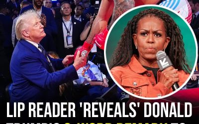 Lip reader ‘reveals’ Donald Trump’s 8-word remark to UFC fighter who called Michelle Obama ‘a man’