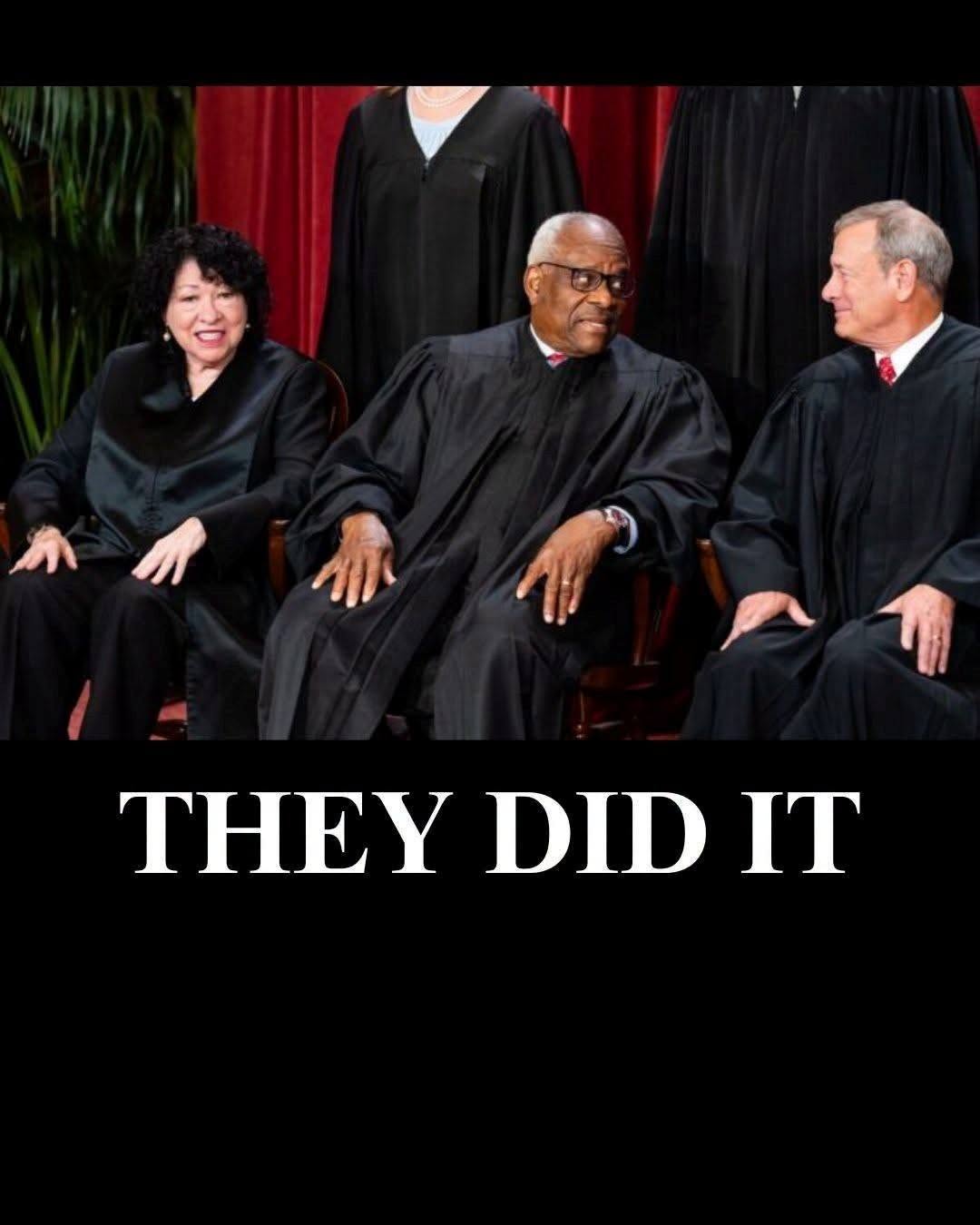 Supreme Court Ruling – IT’S BIG – ‘REJECTED’ (see more)