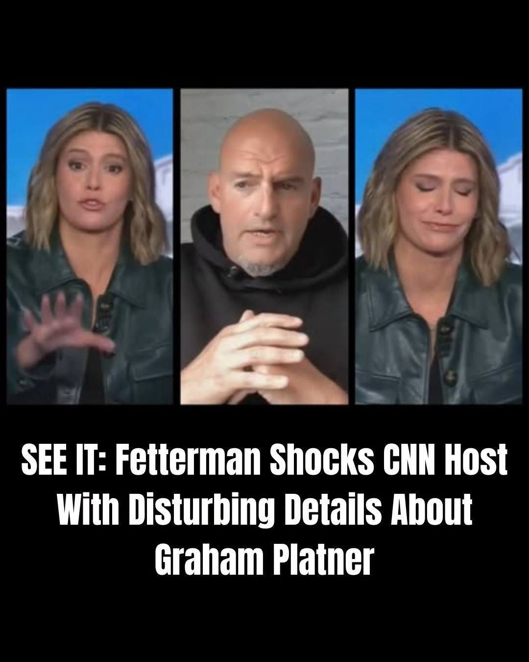CNN Host’s Face Says It All During Fetterman Interview About Graham Platner