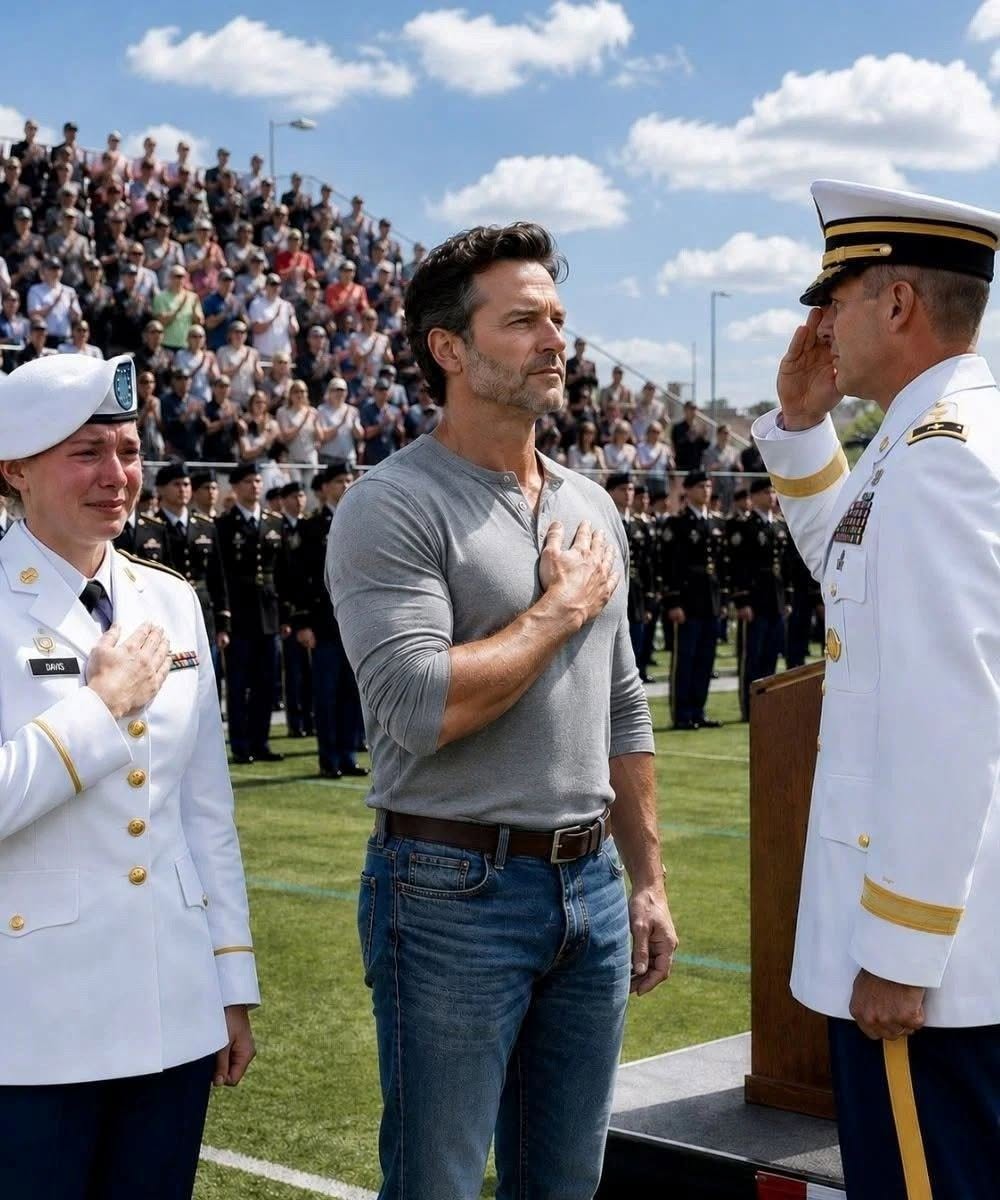 I drove eighteen hours in an old semi-truck to watch my daughter become an Army officer. But before the ceremony was over, a three-star general noticed the worn leather band on my wrist—and suddenly stopped speaking.