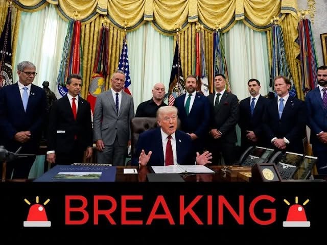 BREAKING 20 Minutes Ago — Trump ENDS It – Signs Order to… See more