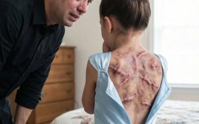 Full part: My 8-year-old daughter sent me a text saying, “DAD, COME TO MY ROOM. JUST YOU.”—then she turned around and showed me the handprints covering her back. I thought I was taking her to a piano recital that day, until one terrifying secret exposed the people she had been afraid of all along…