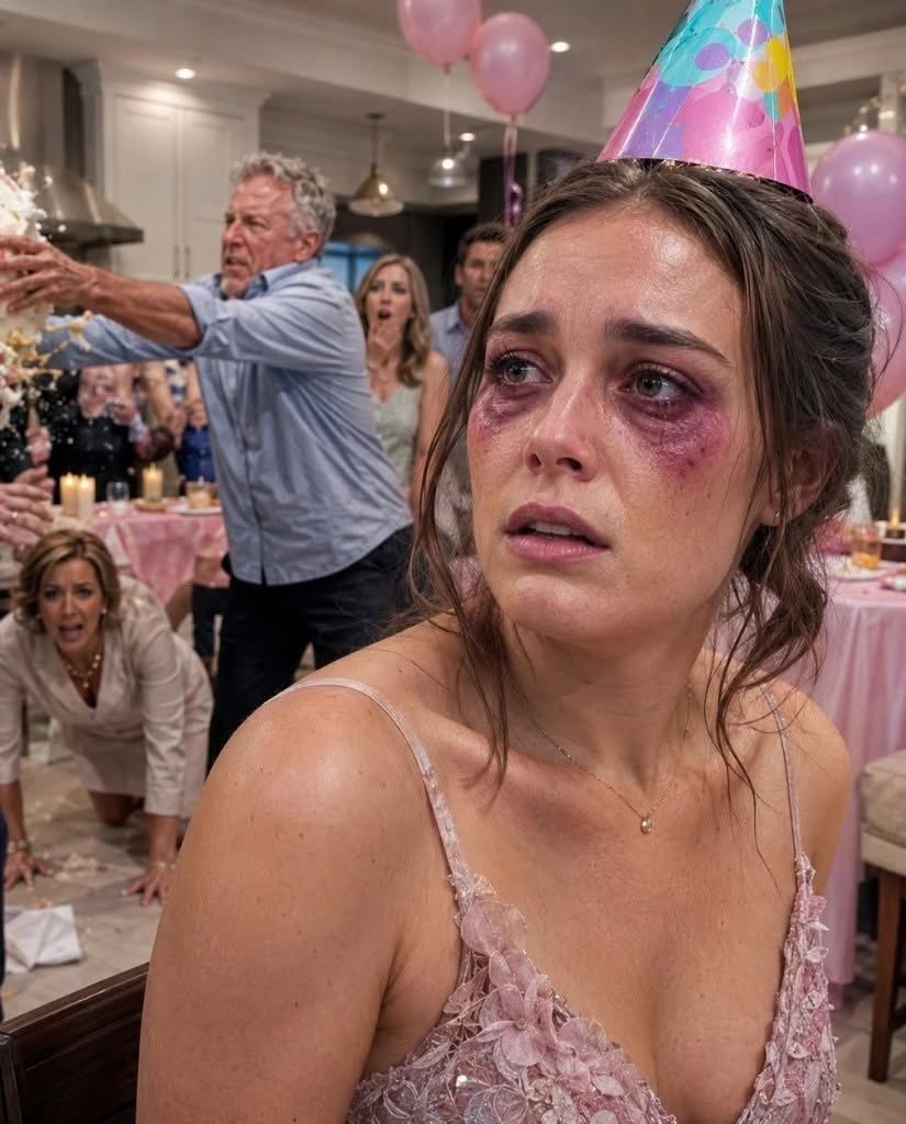 “Honey… why is your face kenzo covered in bruises?” my father yas asked as soon as he walked into my birthday party.