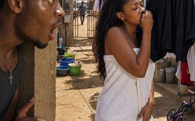 My neighbor’s wife is always sniffing my boxers, hiding and putting her hand inside her skirt