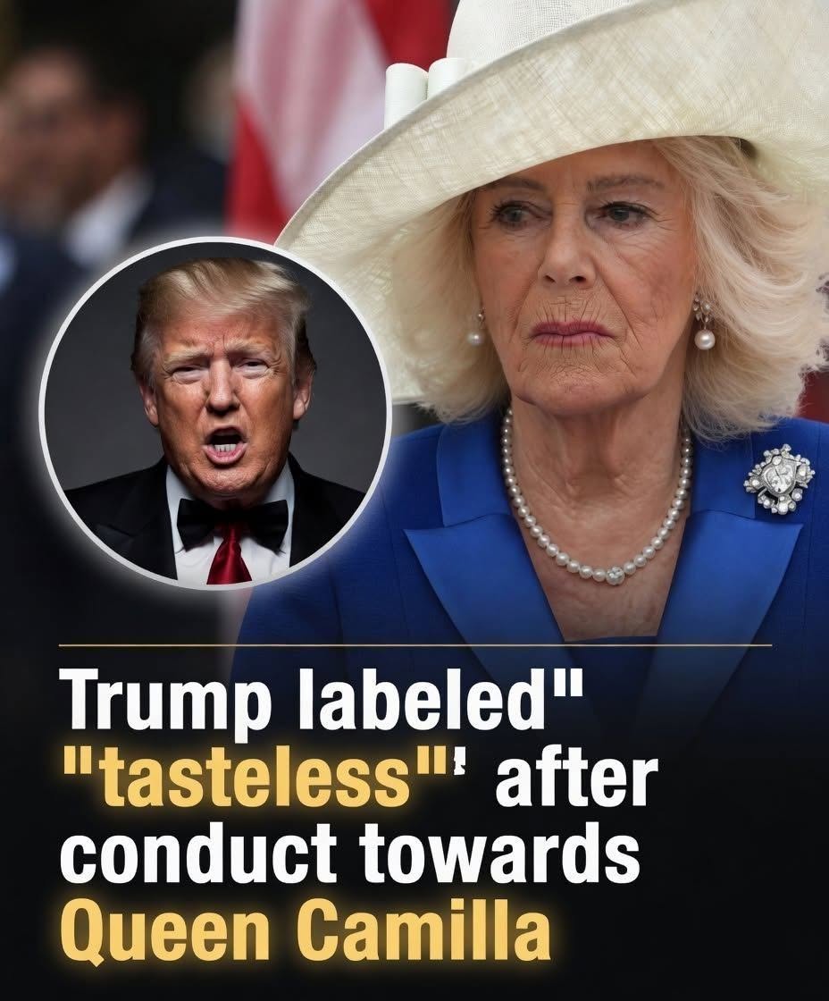 Donald Trump branded “classless” over behavior towards Queen Camilla…