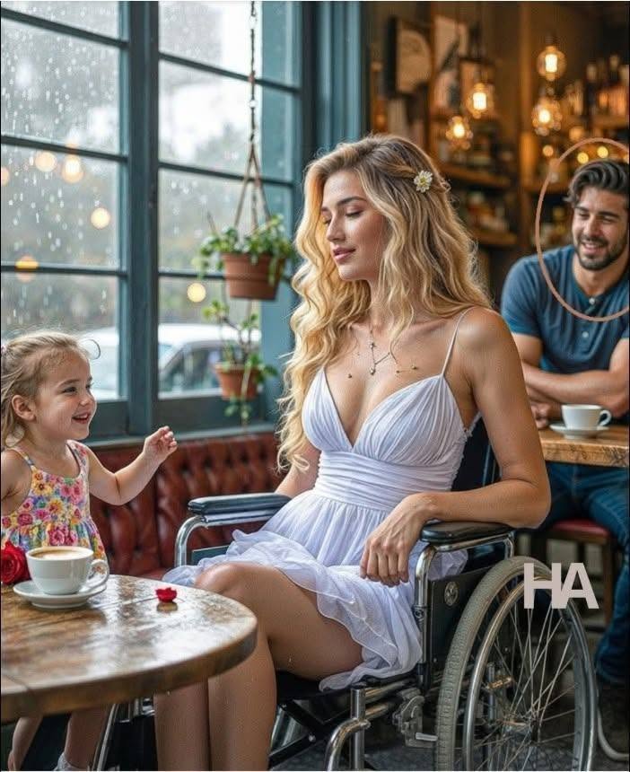 MY DAD SAYS YOU’RE BEAUTIFUL,” THE LITTLE GIRL SA
